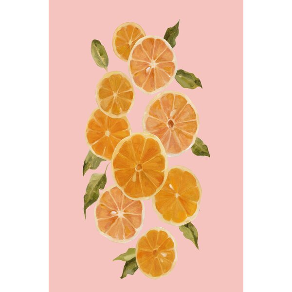 Sansibar Home Leinwandbild Spring Citrus I Von Emma Caroline Wayfair De